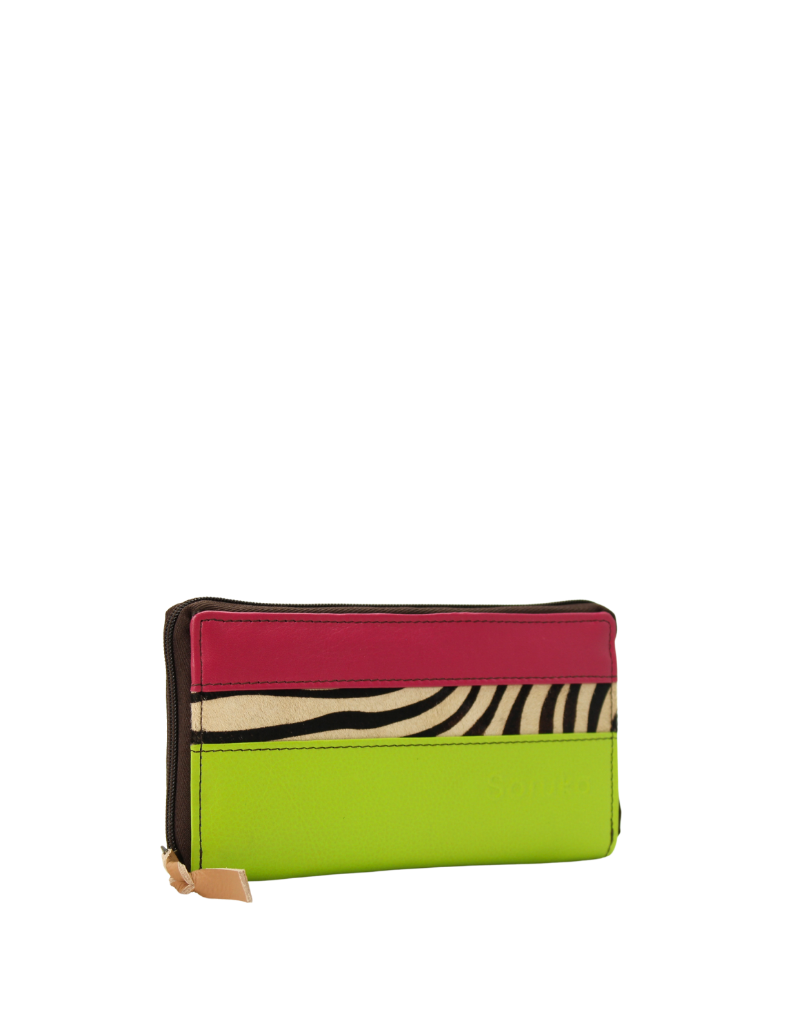 zip coin pocket and multiple compartments