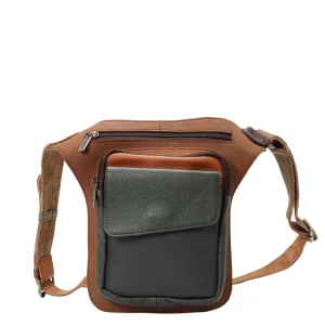 magnetic closure and adjustable strap