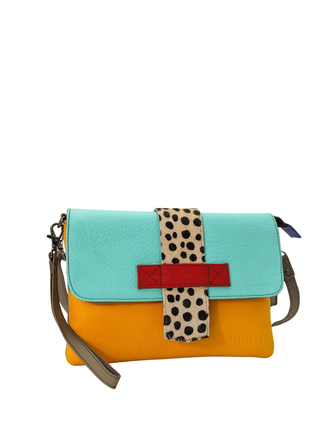 adjustable strap and wristlet strap