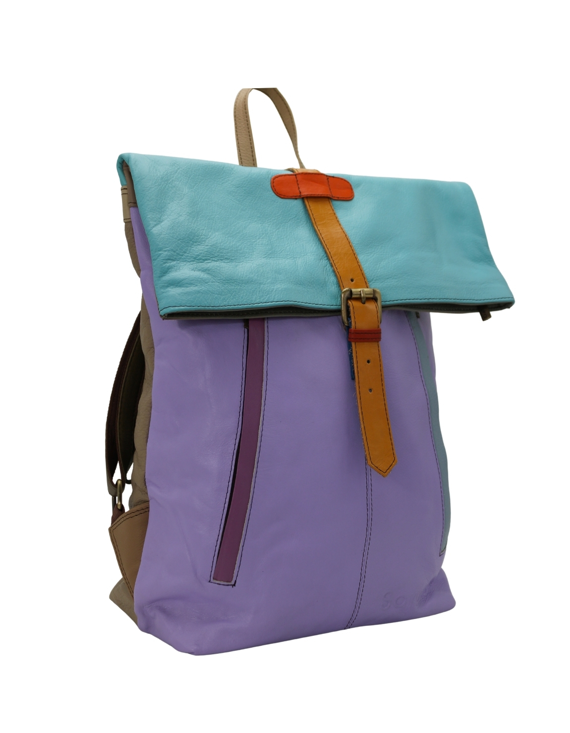 adjustable straps and top handle