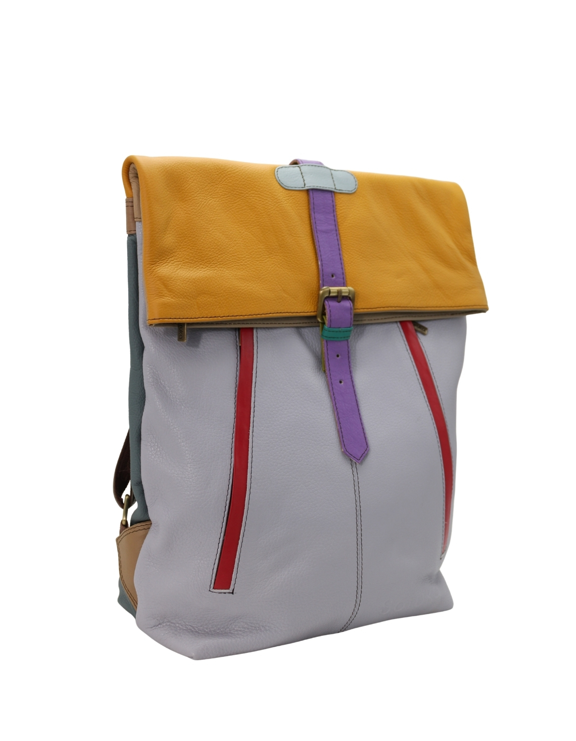 adjustable straps and top handle