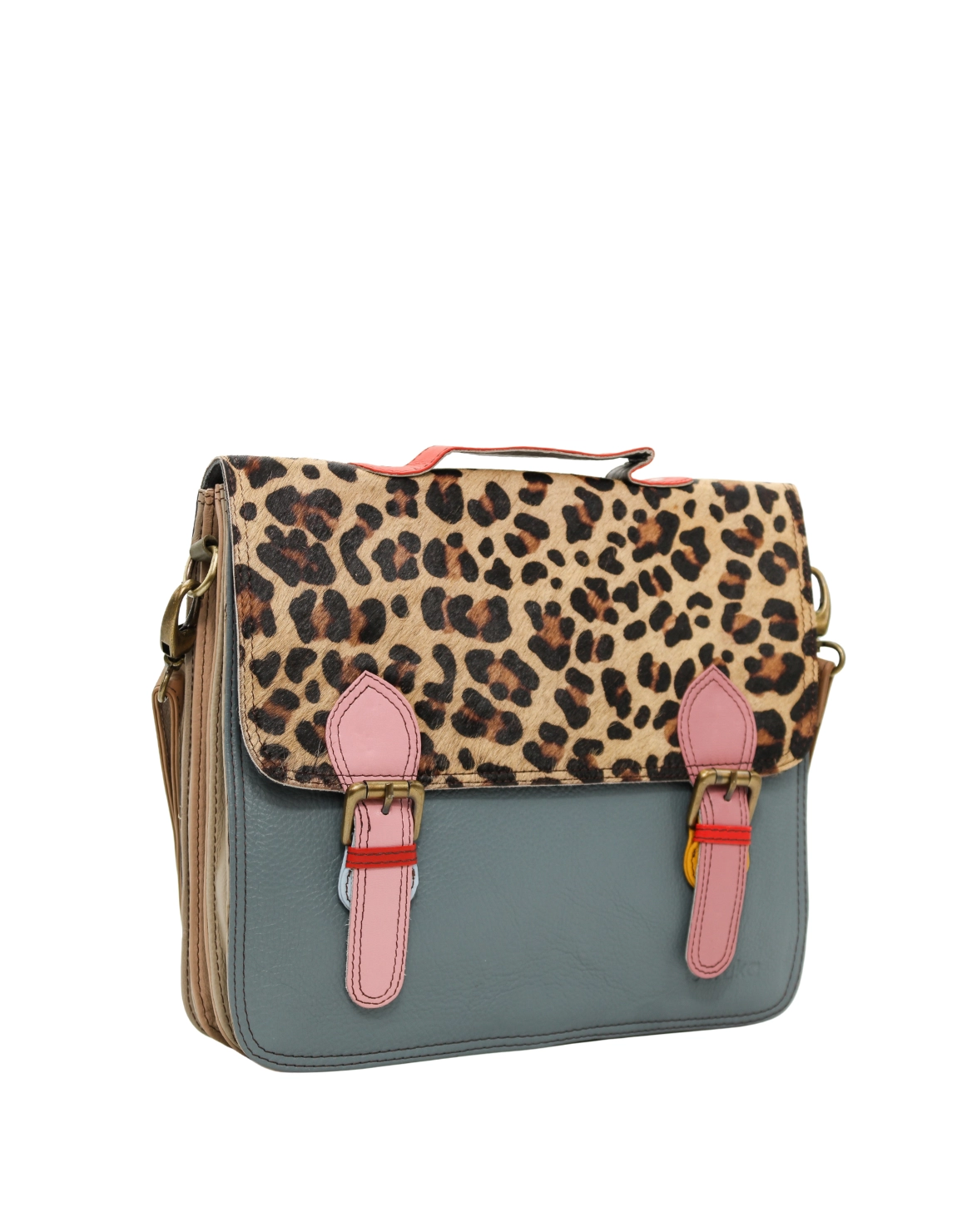 top handle and adjustable strap