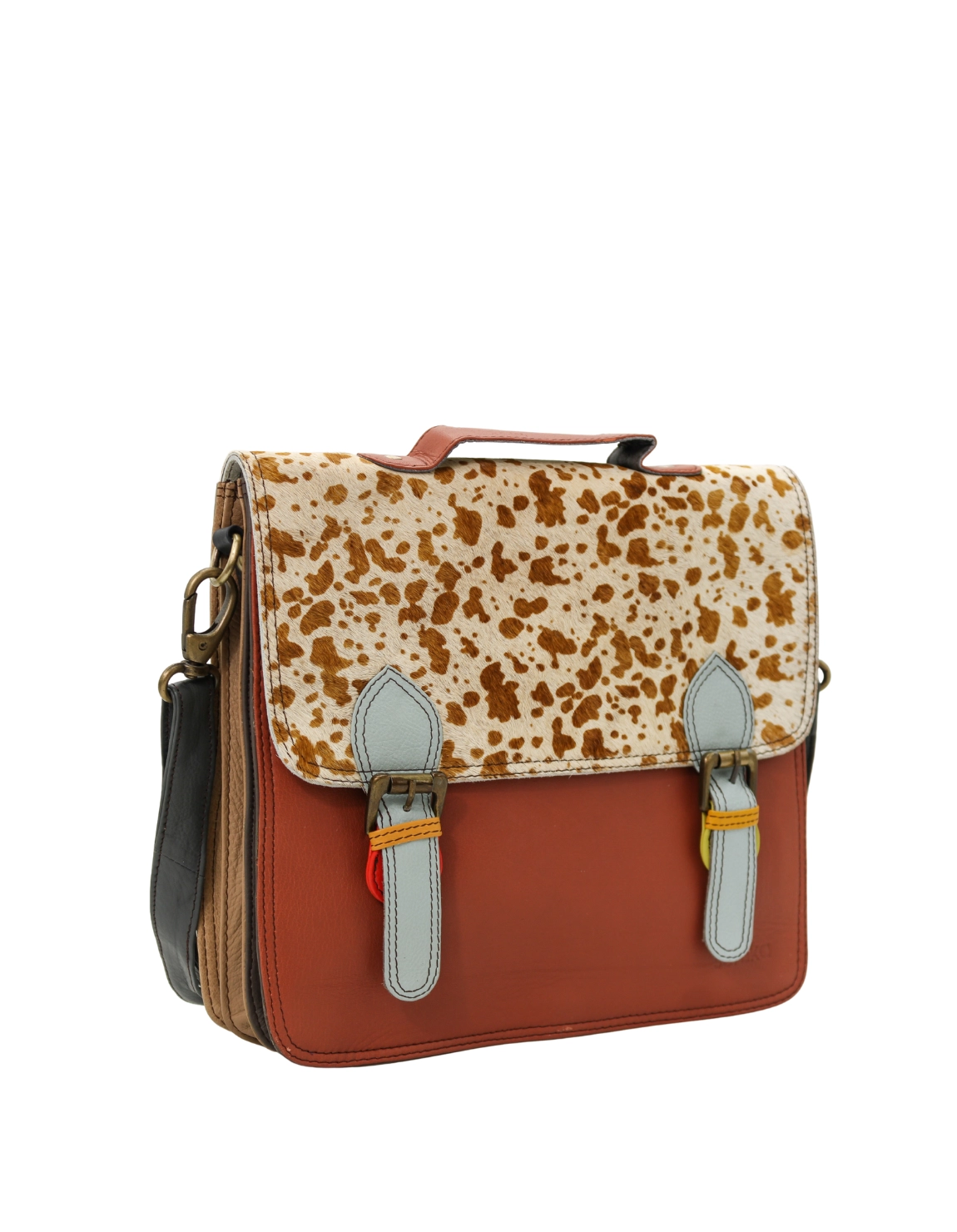 top handle and adjustable strap