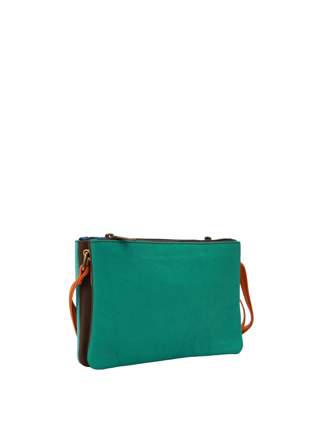 three compartments and adjustable strap